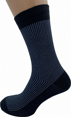 Шкарпетки чоловічі Cool Socks 17775 р. 25-27 чорний із сірим 1 пар