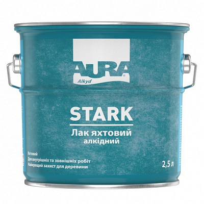 Лак Stark яхтовий Aura® напівмат 2,5кг