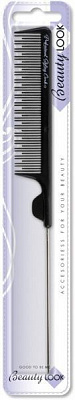 Гребінець Beauty Look для стрижки з металевим кінчиком 400452