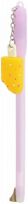 Ручка гелевая Мороженое оранжевое 