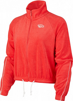 Джемпер Nike W NSW RETRO FMME FZ TERRY CJ2487-631 р. L красный