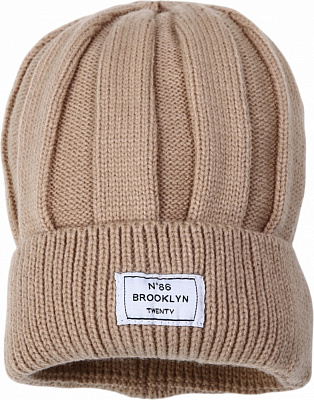 Шапка HW унисекс р.52-54 бежевый