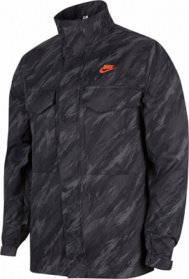 Куртка Nike M NSW SPE+ WVN UL M65 JKT AOP1 DD4662-010 р.S черный