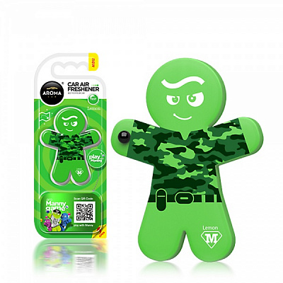 Ароматизатор на дефлектор Aroma Car Manny 929959 Lemon