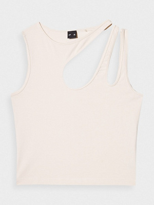 Майка 4F TSHIRT F1031 4FSS23TTSHF1031-83S р.L бежевий