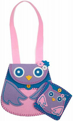 Набір для творчості Сумочка та гаманець Сова Аплі-Краплі
