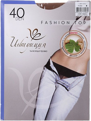 Колготки женские Интуиция Fashion top 40 den р. 4 телесный 