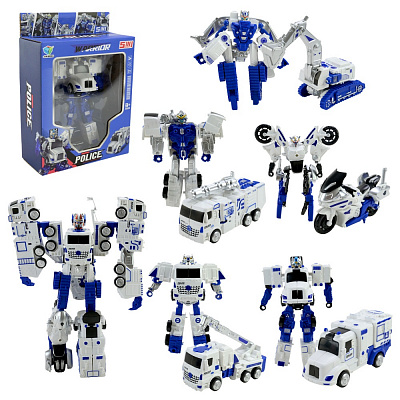 Робот-трансформер Shantou Полицейский 5 в 1 788-95Y