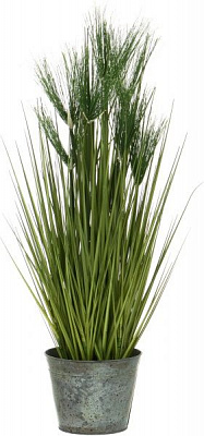 Рослина штучна Стангерія в металевому горщику 71 см