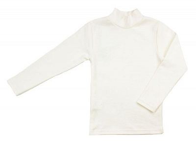 Гольф для девочки Luna Kids р.140 молочный 