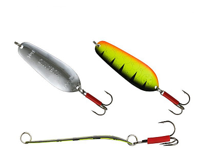 Блесна-колебалка Fishing ROI 10 г Kusamic 10gr 291, желто черный