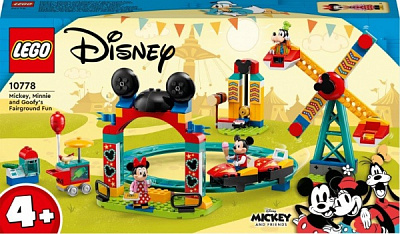 Конструктор LEGO ǀ Disney Микки, Минни и Гуфи на веселой ярмарке 10778