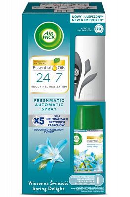 Автоматический освежитель воздуха Air Wick Pure Весеннее настроение 250 мл
