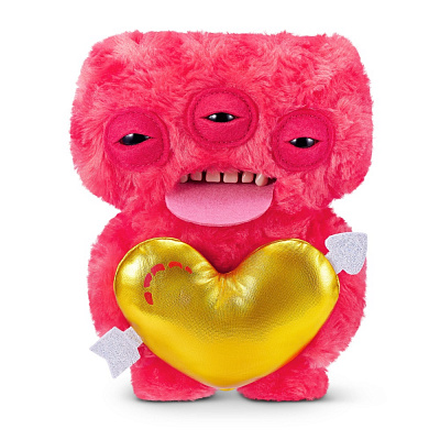 Мягкая игрушка Fuggler Триочик Влюбленный 24 см красный 15774A