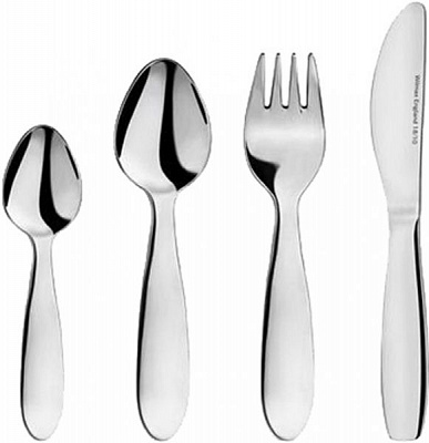 Набор столовых приборов детский Kids Color 4 шт./уп. WL-999901/4G Wilmax