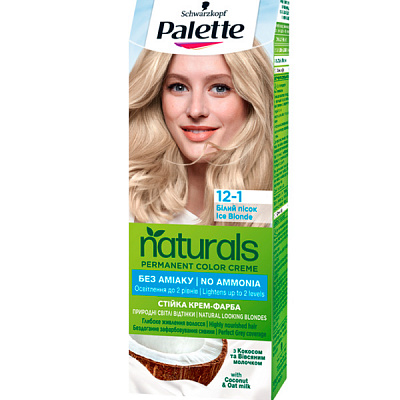 Фарба для волосся Palette Naturals Naturals 12-1 білий пісок 110 мл