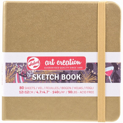 Блокнот для графіки Rosa Talent White Gold 12x12 см 9314144M