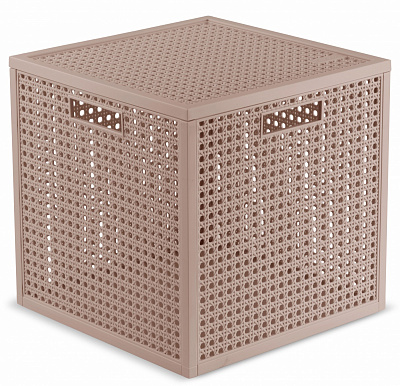 Корзина для хранения Curver 261328 розовый разборная Kaya 19 л 280x280x280 мм