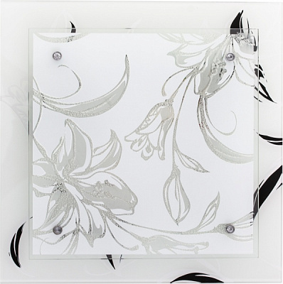 Светильник настенно-потолочный CHARMANT 2x40 Вт E27 белый 48078-2 