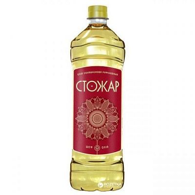 Масло подсолнечное Стожар 0,87 л 