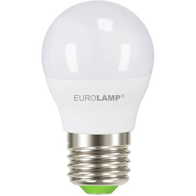 Лампа світлодіодна Eurolamp 3 шт./уп. MLP-LED-G45-07274(3) 7 Вт G45 матова E27 220 В 4000 К