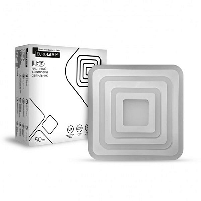 Светильник настенный Eurolamp LED A6 50 Вт белый LED-BRAS-50-A6 
