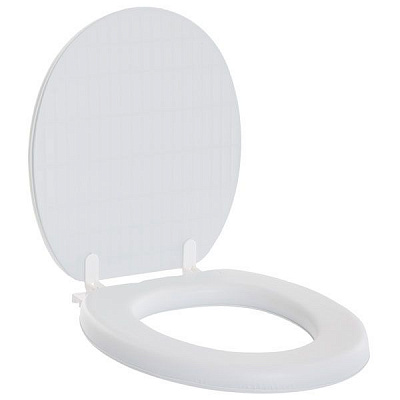 Сидіння для унітазу Lider Plastik 01LIDER2051 біле