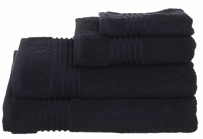 Полотенце махровое Meda 30x50 см черный La Nuit