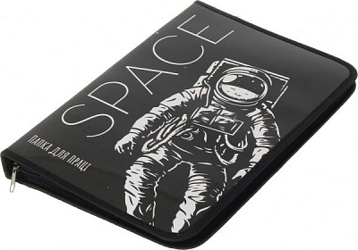 Папка для праці Space А4 на блискавці