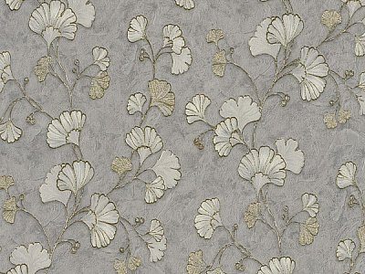 Обои виниловые на флизелиновой основе Славянские обои Le Grand platinum Шафран 1256-03 1,06x10,05 м 