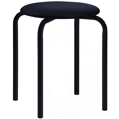 Табурет AMF Art Metal Furniture Софи черный / черный 