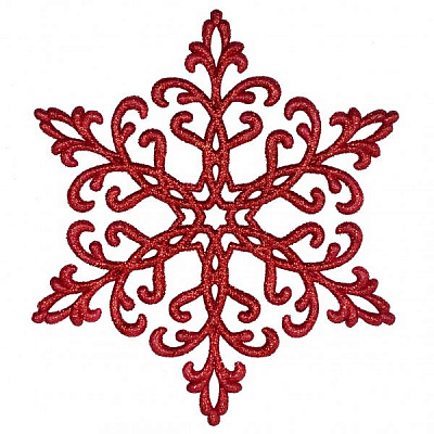 Підвіска MISLT Сніжинка Кристал MAA000-11 3 см