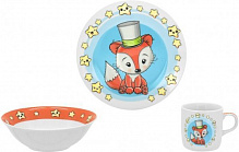 Набір дитячого посуду Fox із 3 предметів (C520) Limited Edition