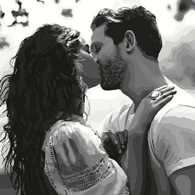 Картина по номерам Настоящие чувства Идейка 