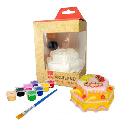 Набор для творчества копилка-раскраска Пирожное Річ-Ленд 
