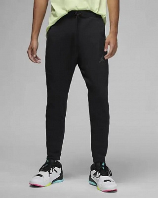 Штани Nike M J DF SPRT STMT AIR FLC PANT DV9785-010 р. M чорний