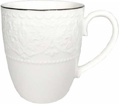 Чашка Fiora Jardin Platine 350 мл