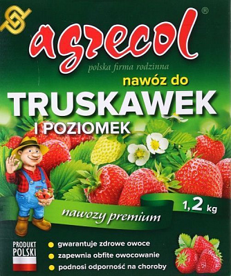 Удобрение гранулированное Agrecol для клубники и земляники 1,2 кг
