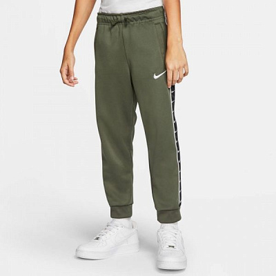 Штани Nike B NSW JGGR CF PK SWOOSH TAPE CV1335-325 р. M зелений