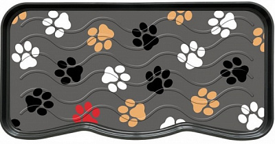 Подставка под обувь Multy Home Europe Sp. z o.o. Utility tray Red Stamp Paw 38x75 см
