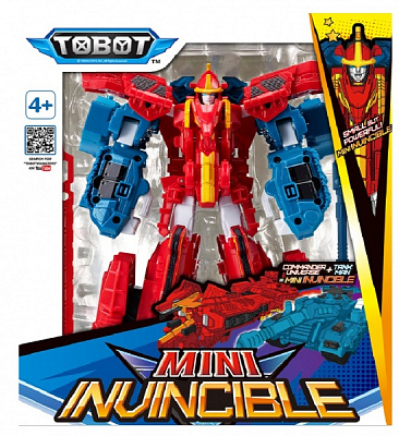 Іграшка-трансформер Tobot Детективи Галактики міні Інвінсебл 301100