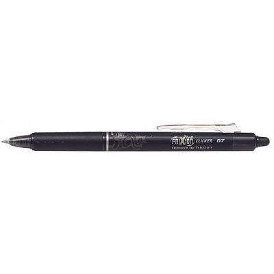 Ручка гелева Pilot FRIXON CLIKER BLRT-FR7-B чорна