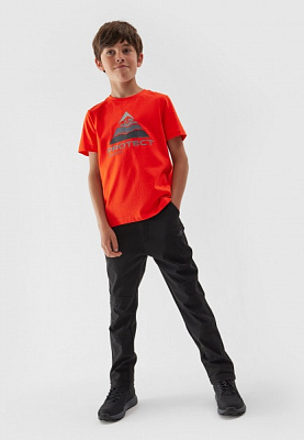 Штани 4F TROUSERS FNK M337 4FJAW23TFTRM337-21S р. 140 чорний