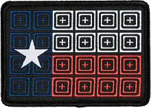 Нашивка 5.11 Tactical Reticle Flag Patch Black 81160-019