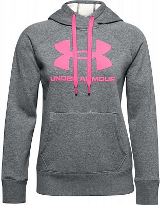 Джемпер Under Armour RIVAL FLEECE LOGO HOODIE 1356318-012 р. M серый