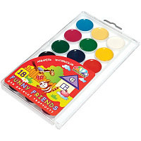 Краски акварельные Творчество 18 цветов 400104 Гамма UA