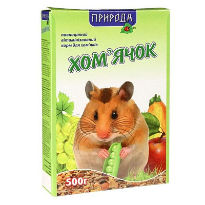Корм Природа Хом'ячок 500 г