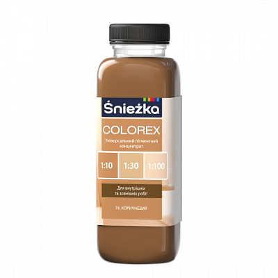 Пігмент Sniezka Colorex коричневий 400 мл