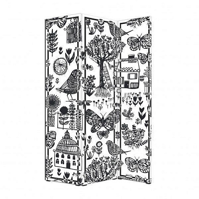 Ширма Теамо Птицы 115х170 см 