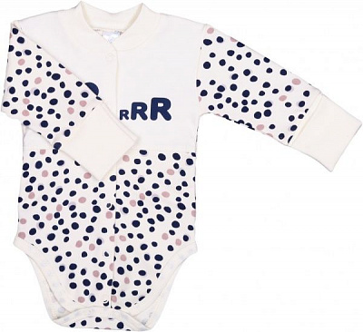 Боди детское для мальчика Baby Veres Leo р.68 синий 